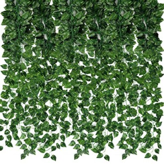 CEWOR Artificial Ivy Garland