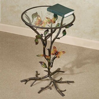 Touch of Class Butterfly Accent Table