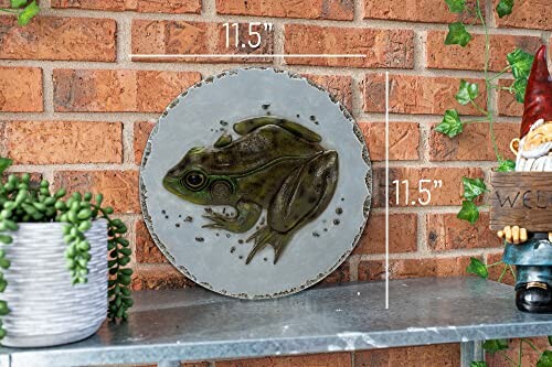 NAT & Jules Green Frog Stepping Stone