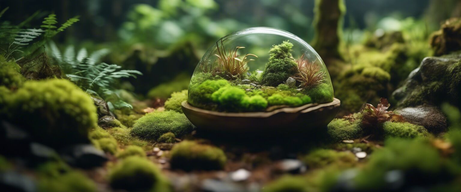 Moss terrarium