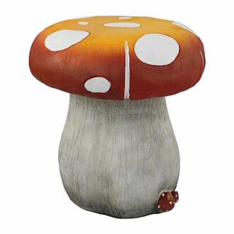 Mushroom Resin Statue Stool